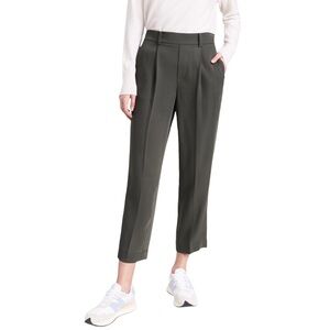 Vince Tapered Pull On Ankle Pants In Deep Aegean Green Size XL